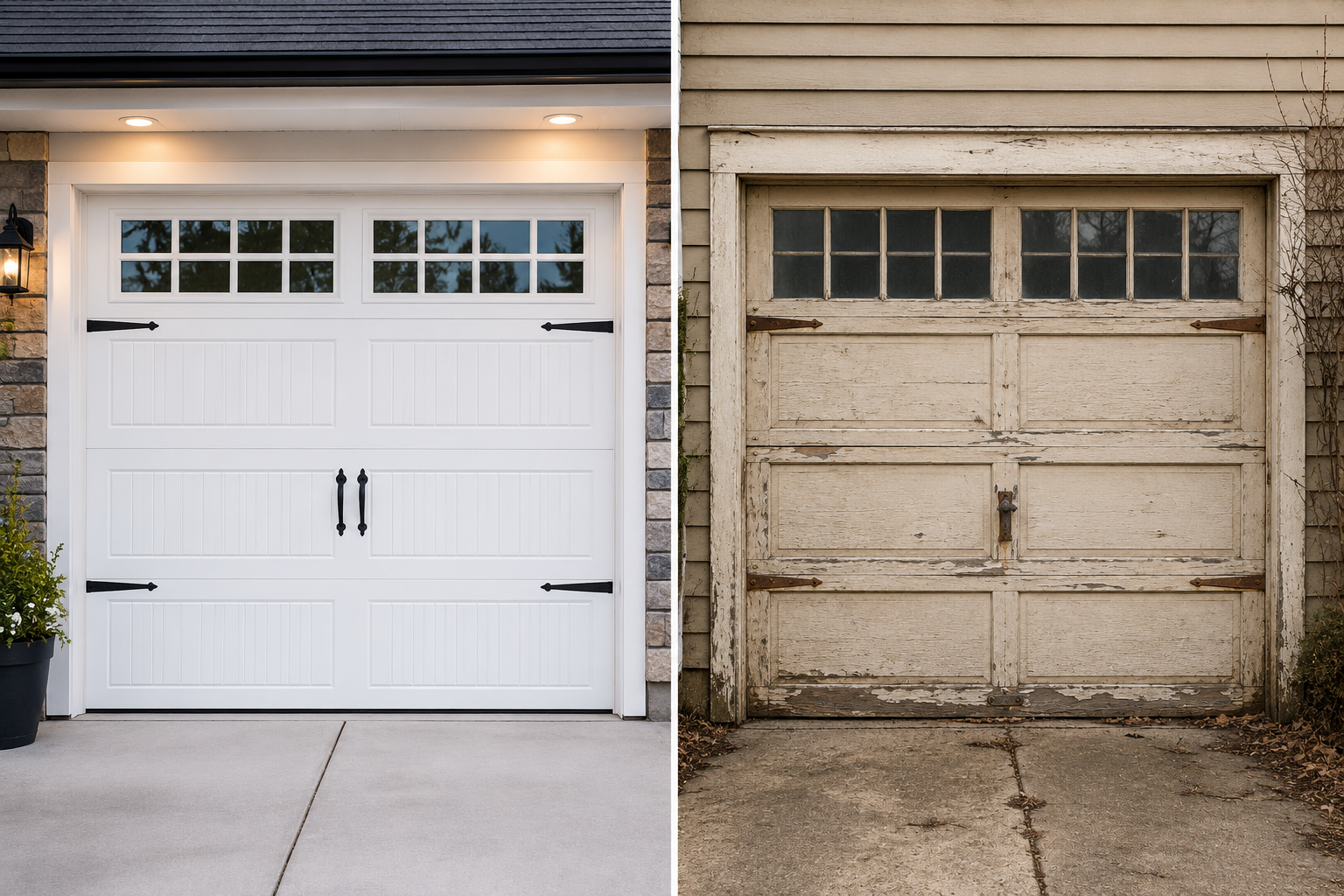 Garage door lifespan
